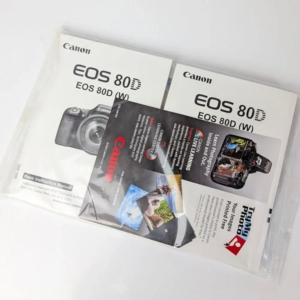 Canon EOS 80D - Authentic and Tested
